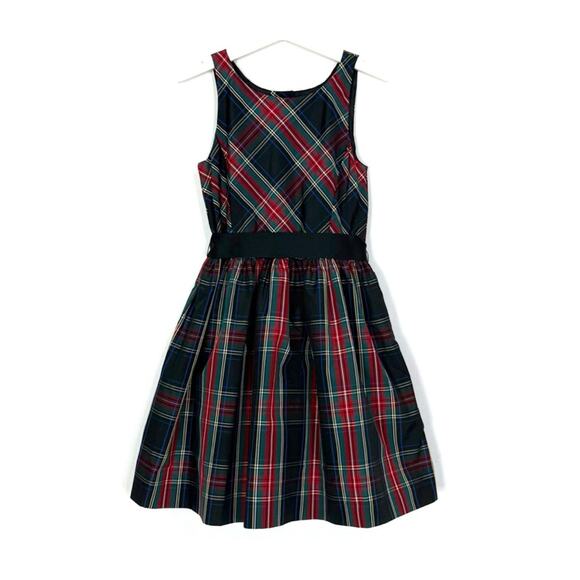 Polo Ralph Lauren Plaid Fit and Flare Dress - Picture 1 of 9